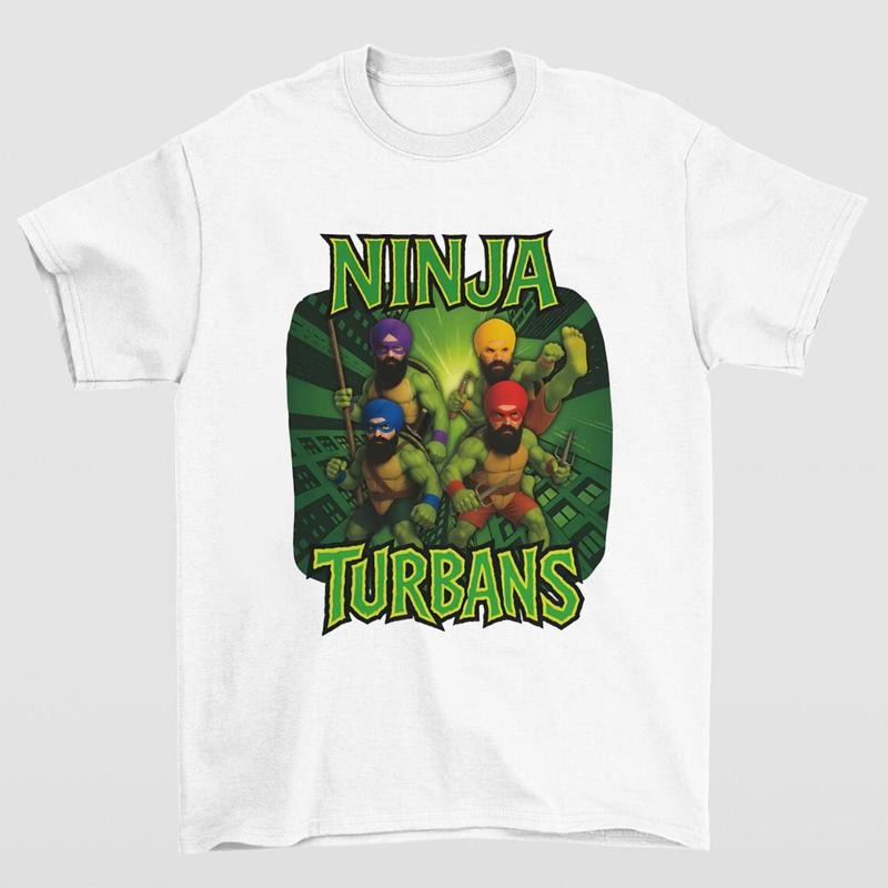 Ninja Turbans Funny Shirt Perfect for Fans of Satirical and Creative Humor Hoodie, Sweatshirt | HypeDripTees.com