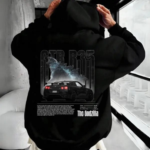 Nissann GTR R35 Hoodie T-shirt Sweatshirt, Unisex, Menswear, Street Racing Shirt, Car Hoodie, Boyfriend Gift