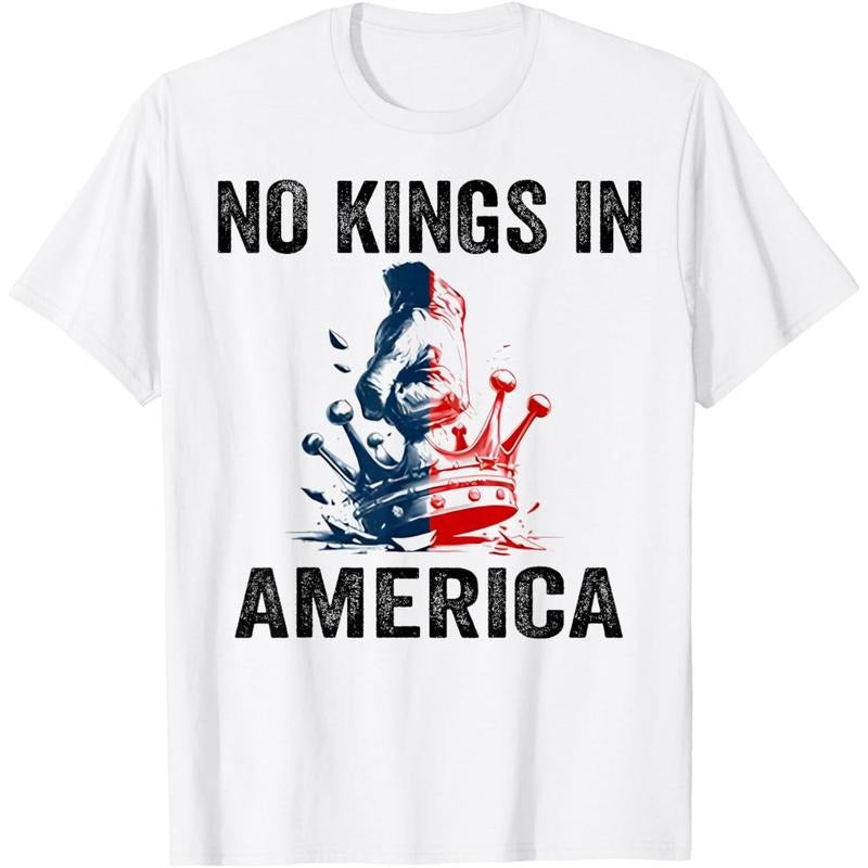 No Kings In America T-Shirt Hoodie, Sweatshirt | HypeDripTees.com