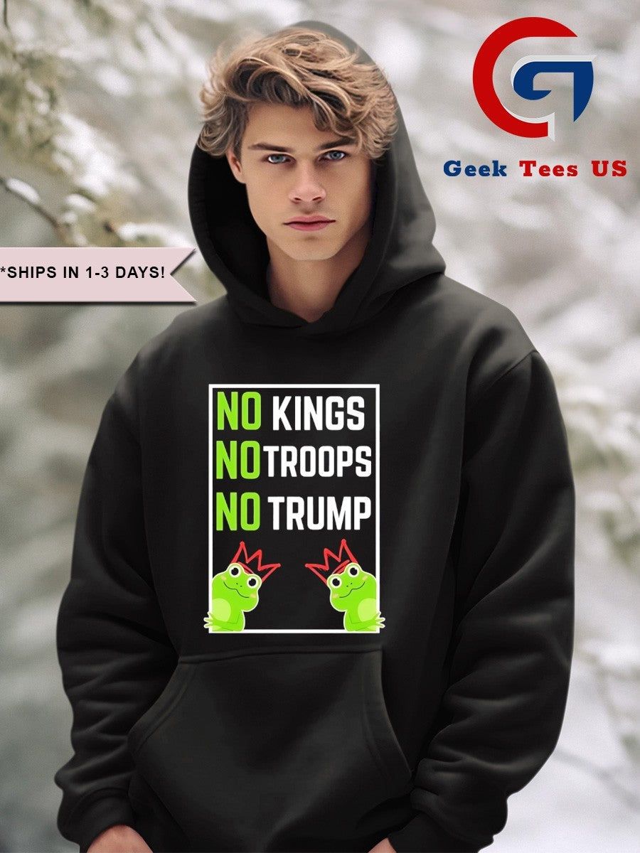 No Kings No Troops No Trmp Portland Frog shirt