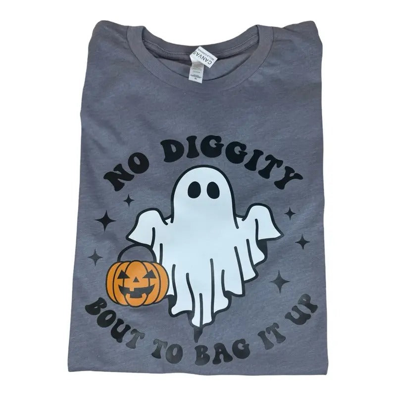 No diggity ghost T-shirt halloween shirt Hoodie, Sweatshirt | HypeDripTees.com