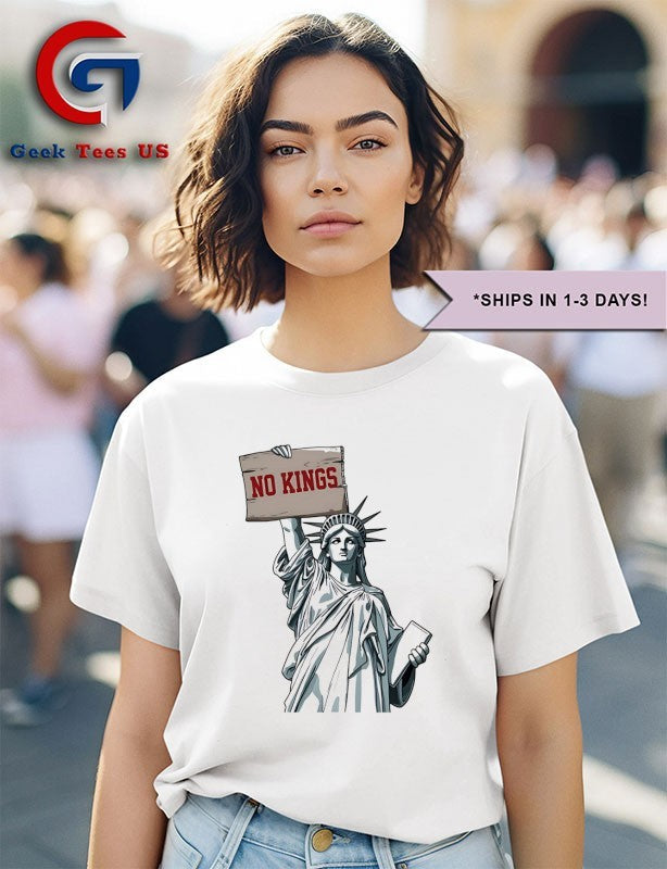No kings in America anti Trump protest shirt