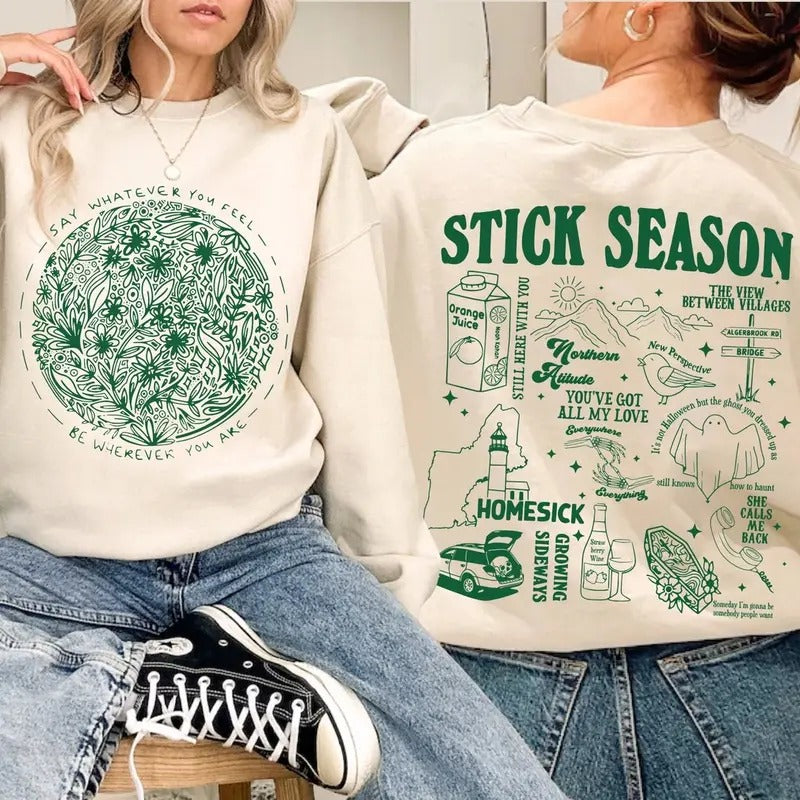 Noah Kahan Stick Season 2023 2 SIDES Noah Kahan Shirt Country Music Noah Kahan Tour Stick Season T-Shirts, Hoodie, Sweatshirt