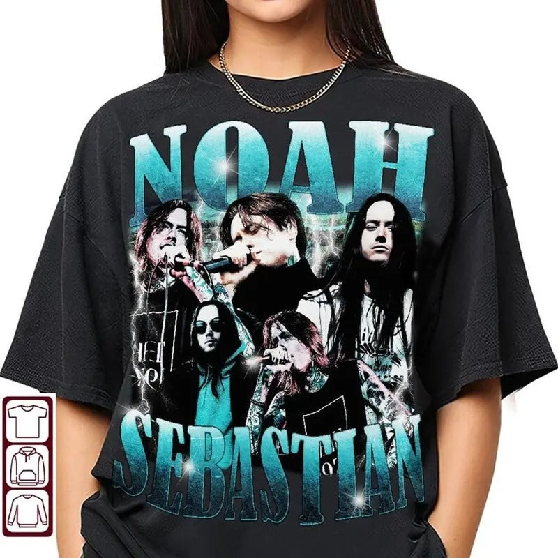 Noah Sebastian Bad Omens T-Shirts Collection ! Hoodie, Sweatshirt | HypeDripTees.com