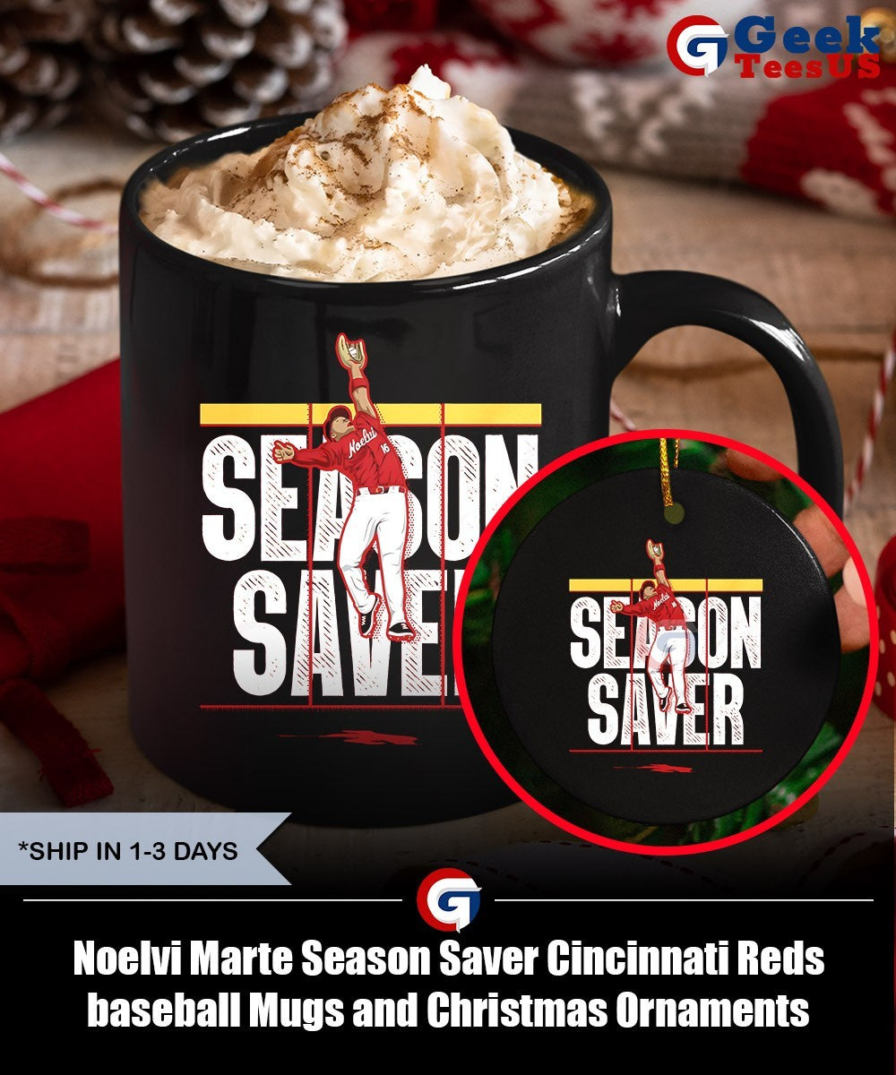 Noelvi Marte Season Saver Cincinnati Reds baseball shirt