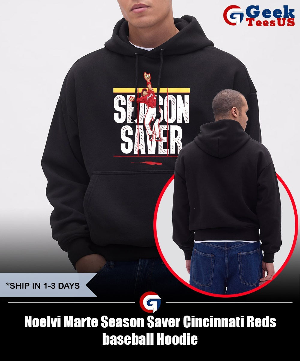 Noelvi Marte Season Saver Cincinnati Reds baseball shirt