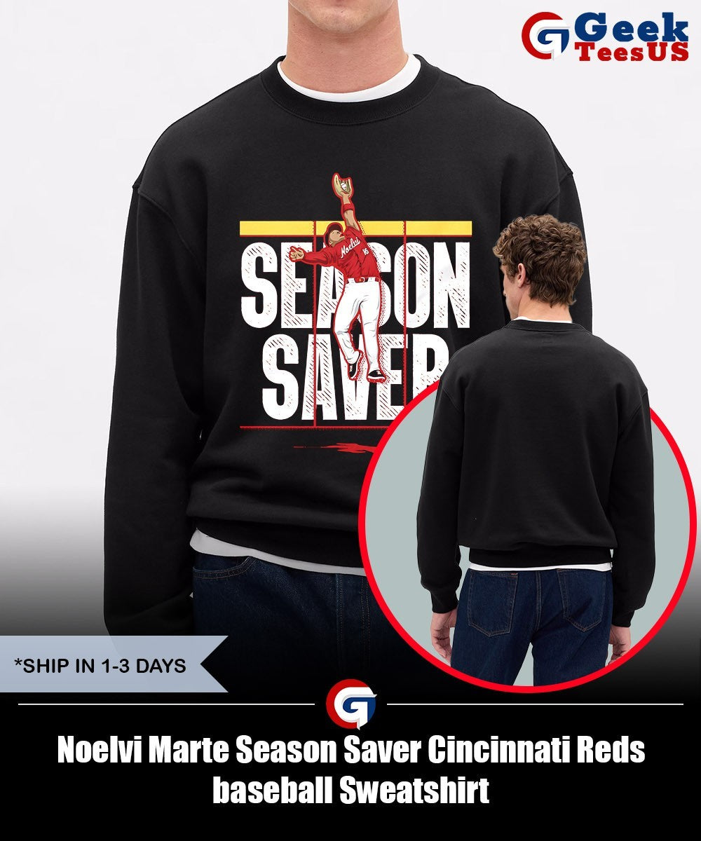Noelvi Marte Season Saver Cincinnati Reds baseball shirt