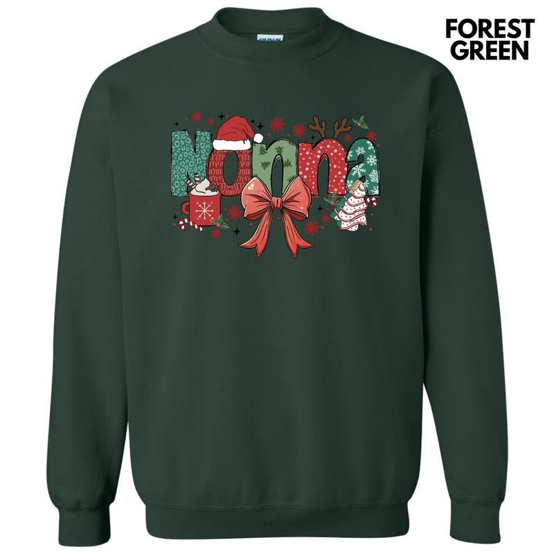 Nonna Jolly Theme Sweatshirt 'NLB' T-Shirts, Hoodie | HypeDripTees.com
