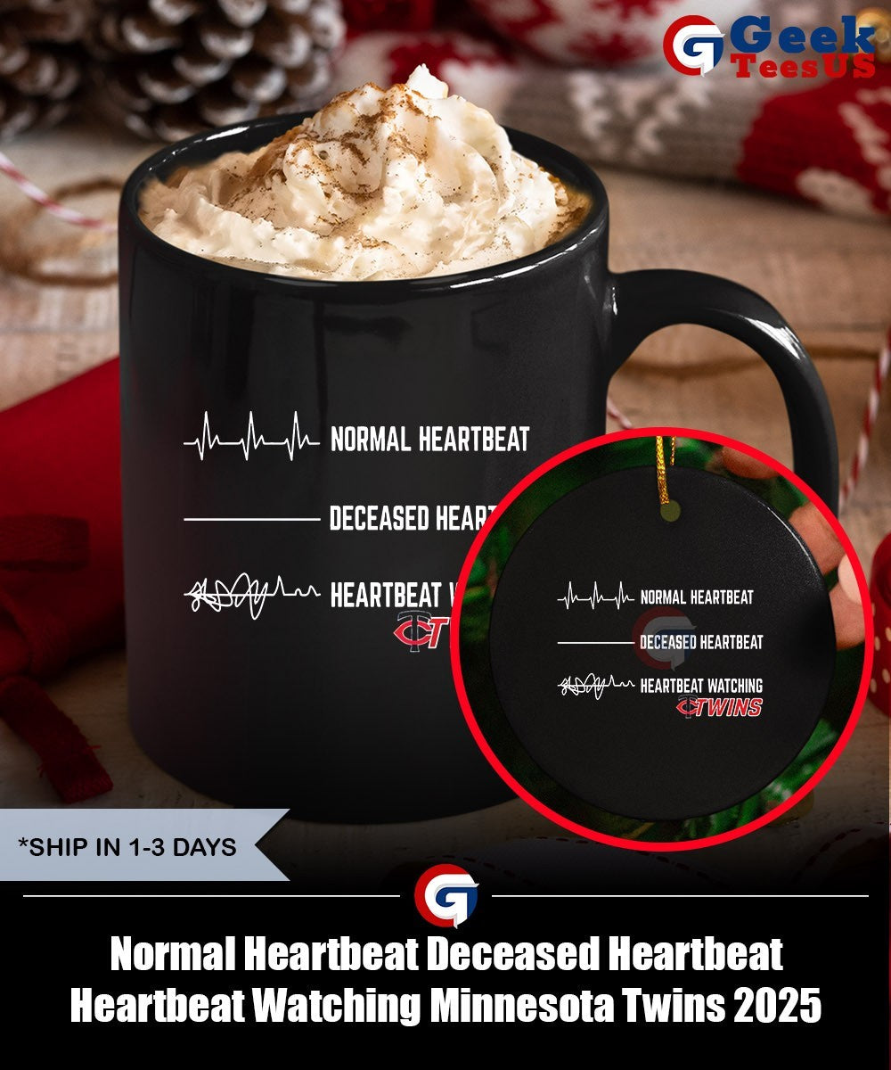 Normal Heartbeat Deceased Heartbeat Heartbeat Watching Minnesota Twins 2025 shirt