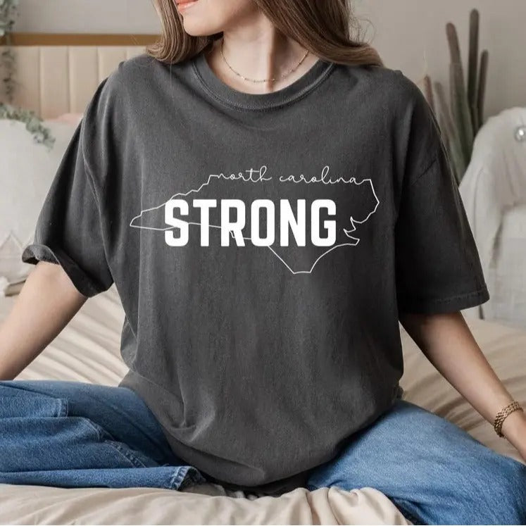 North Carolina Strong Shirt, Hurricane Relief Western NC, Proceeds to Victims of Hurricane Helene Hoodie, Sweatshirt
