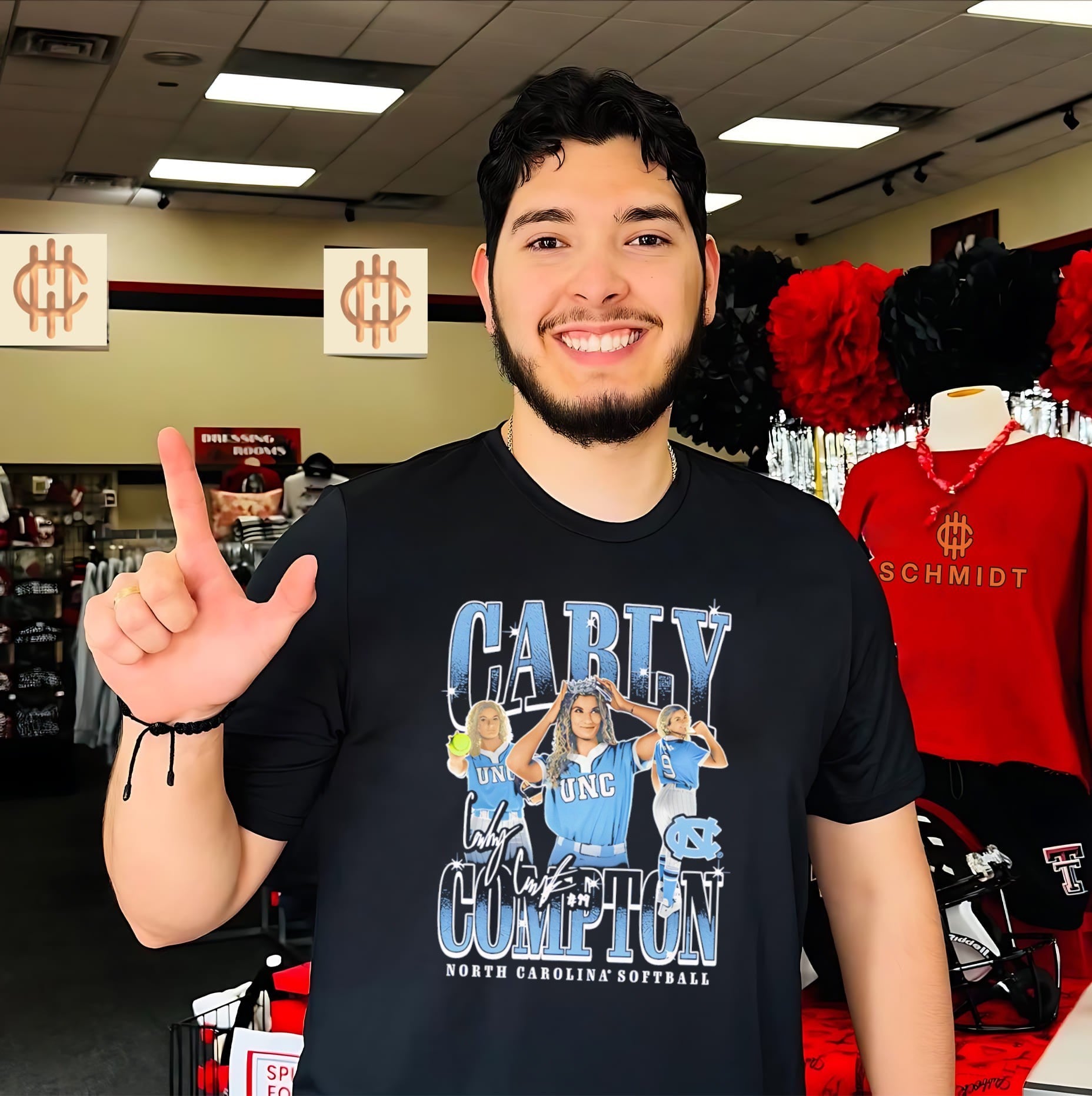 North Carolina Tar Heels Carly Compton shirt