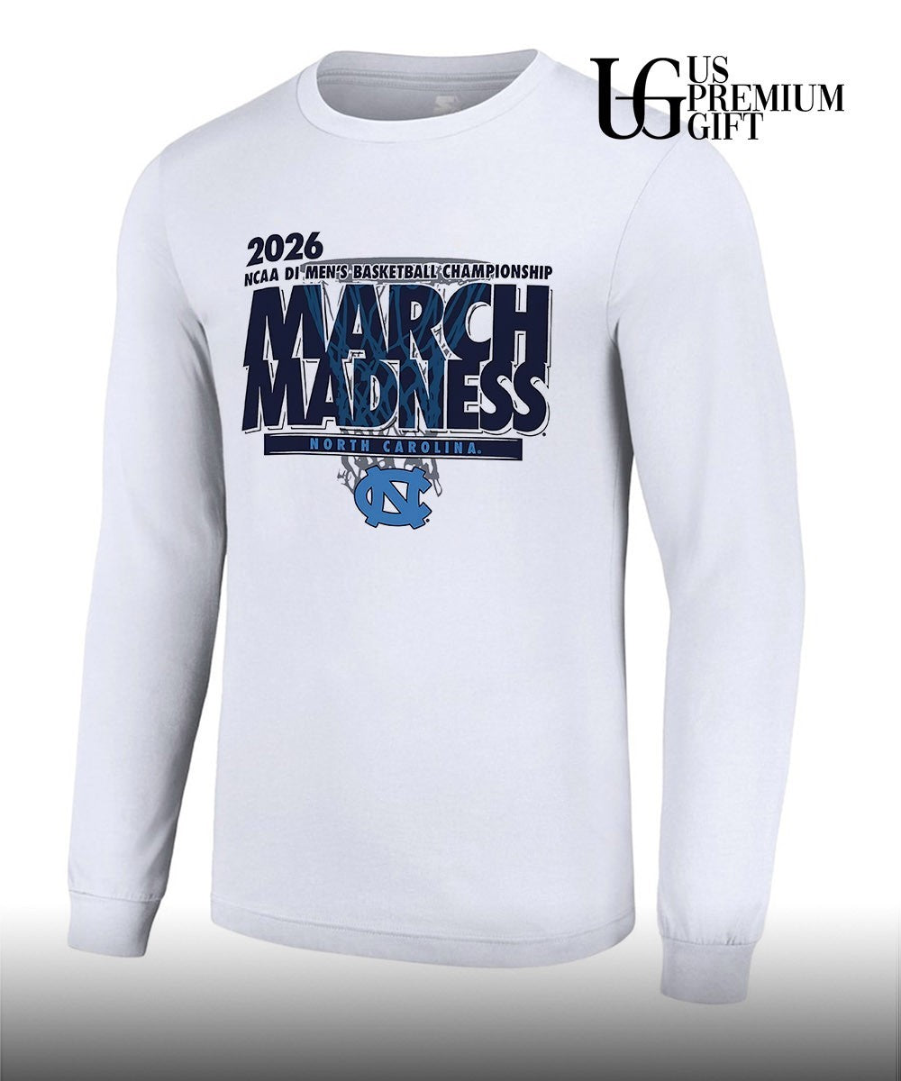 North Carolina Tar Heels March Madness NCAA D1 Men’s basketball Championship 2026 shirt