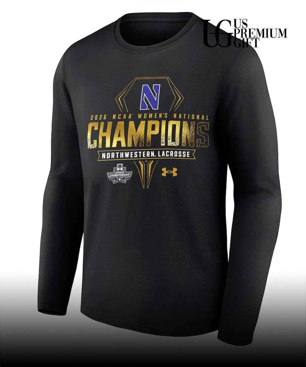 Northwestern Wildcats 2026 NCAA Women’s Lacrosse National Champions shirt