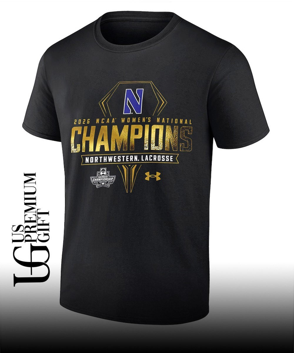 Northwestern Wildcats 2026 NCAA Women’s Lacrosse National Champions shirt
