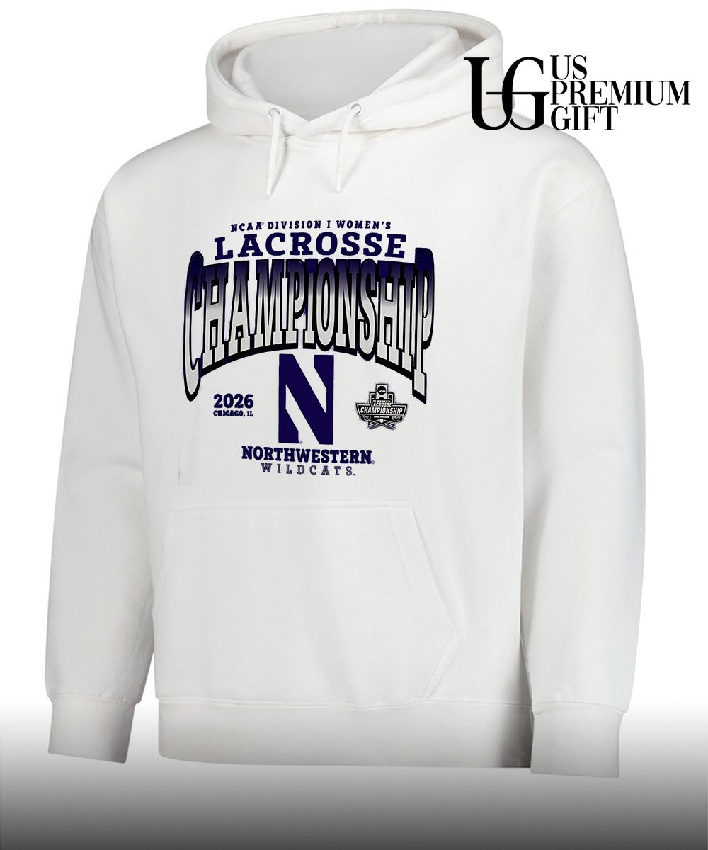 Northwestern Wildcats NCAA Division I Women’s Lacrosse Championship 2026 shirt