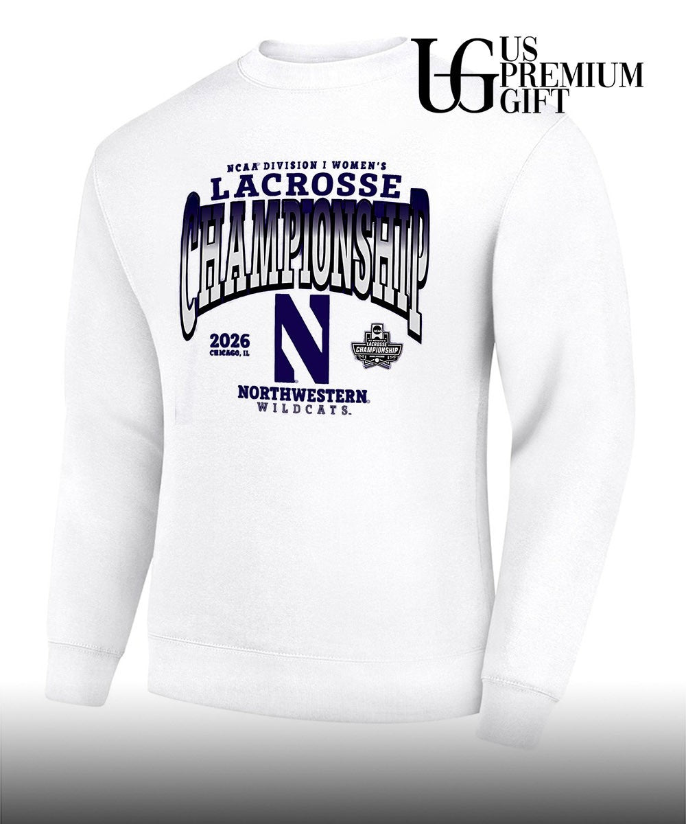 Northwestern Wildcats NCAA Division I Women’s Lacrosse Championship 2026 shirt