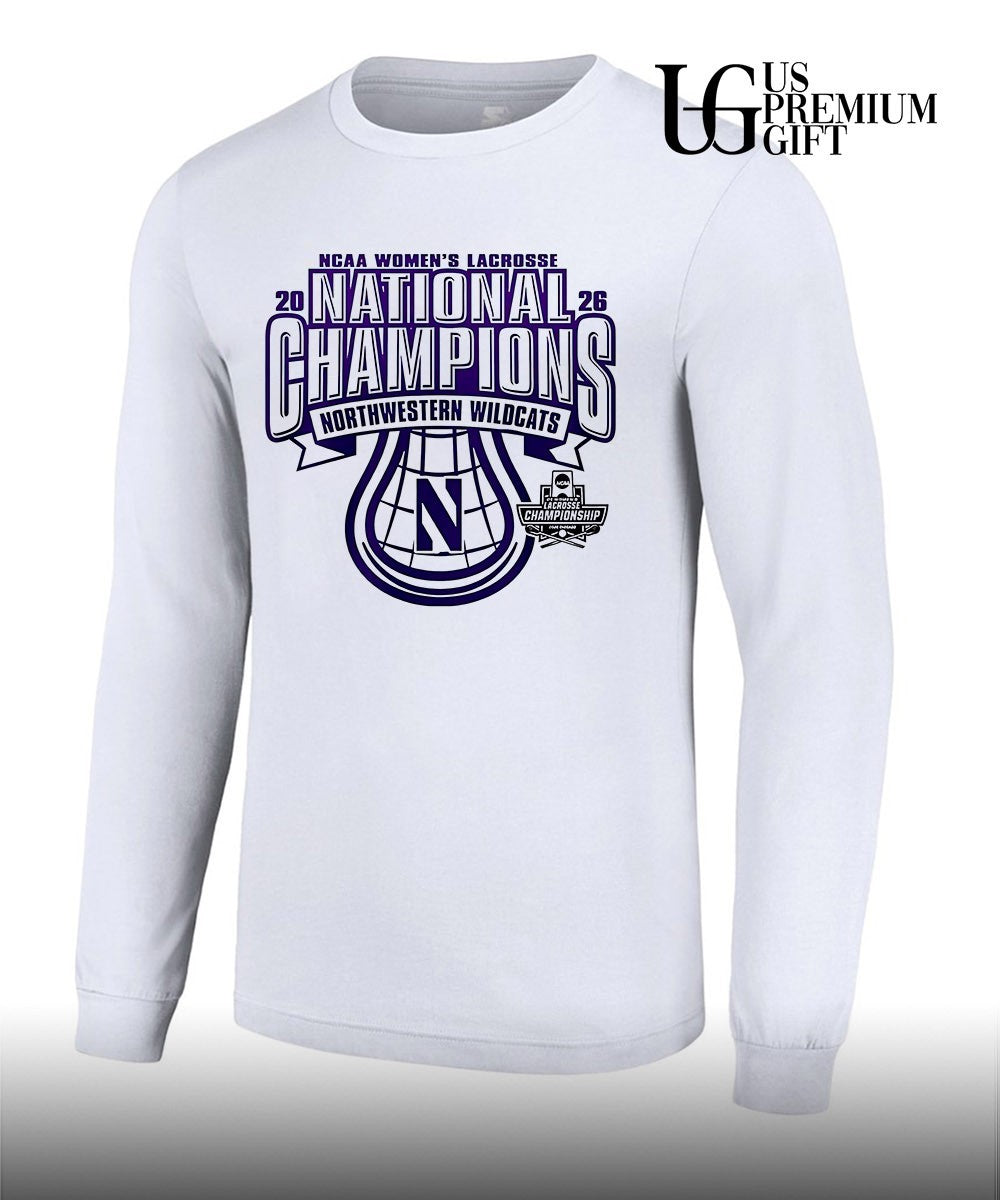 Northwestern Wildcats NCAA Women’s Lacrosse National Champions 2026 logo shirt