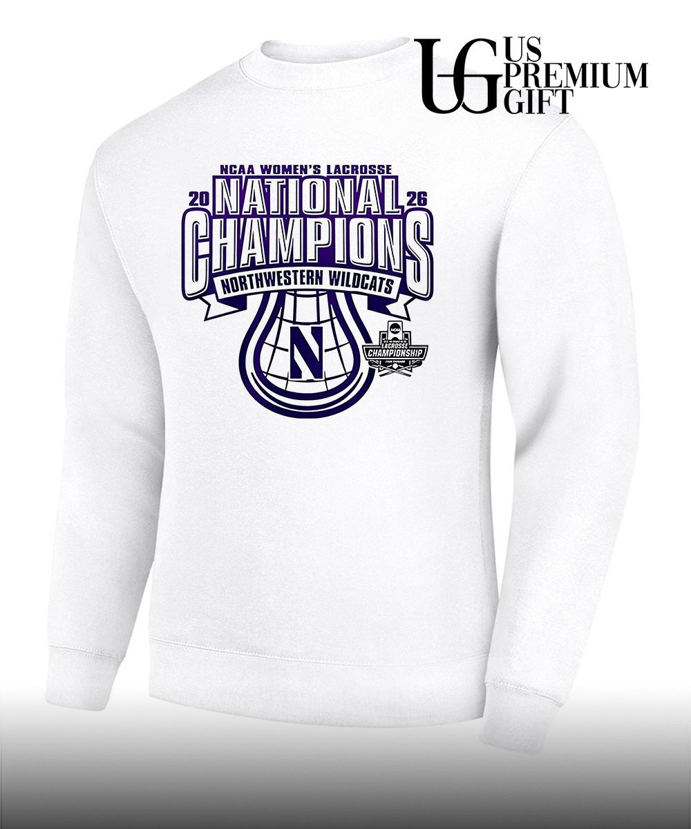 Northwestern Wildcats NCAA Women’s Lacrosse National Champions 2026 logo shirt