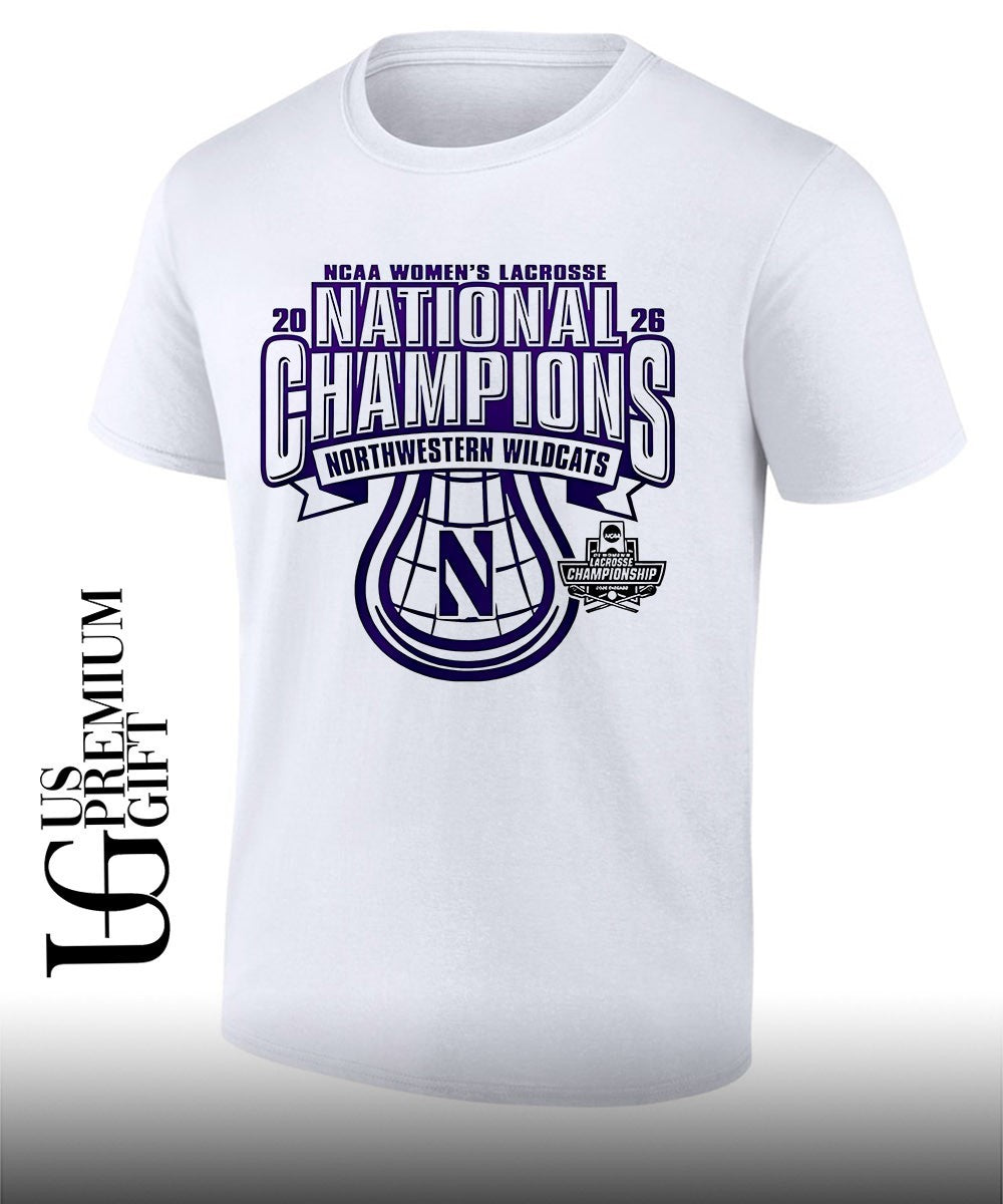 Northwestern Wildcats NCAA Women’s Lacrosse National Champions 2026 logo shirt