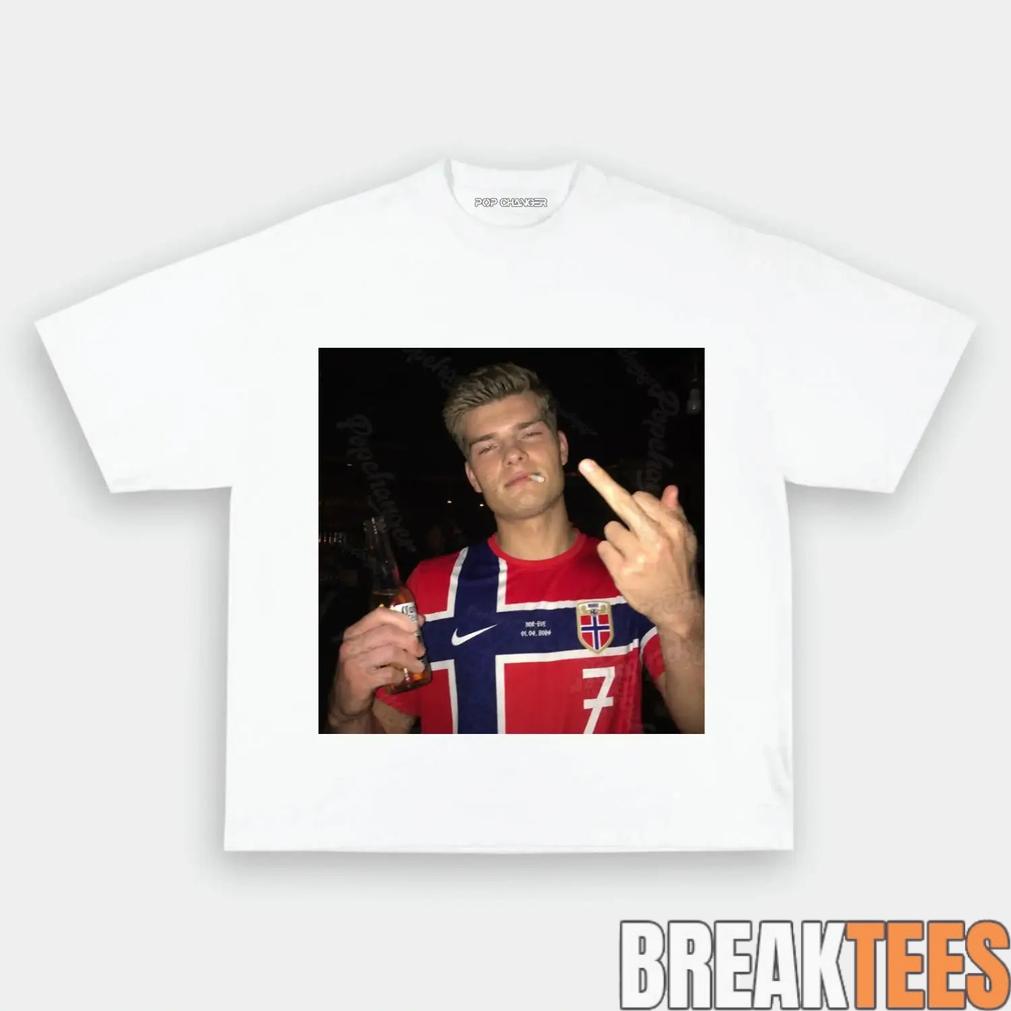 Norway Team Norway Football Graphic Fan Shirt