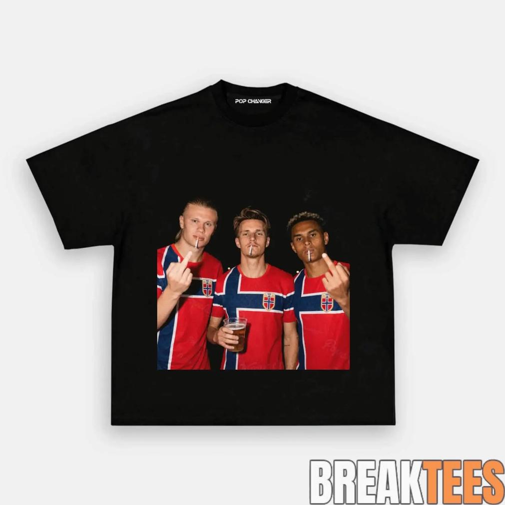 Norway Team Retro Norway Football Fan T-Shirt