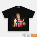 Norway Team Retro Soccer Supporter T-Shirt