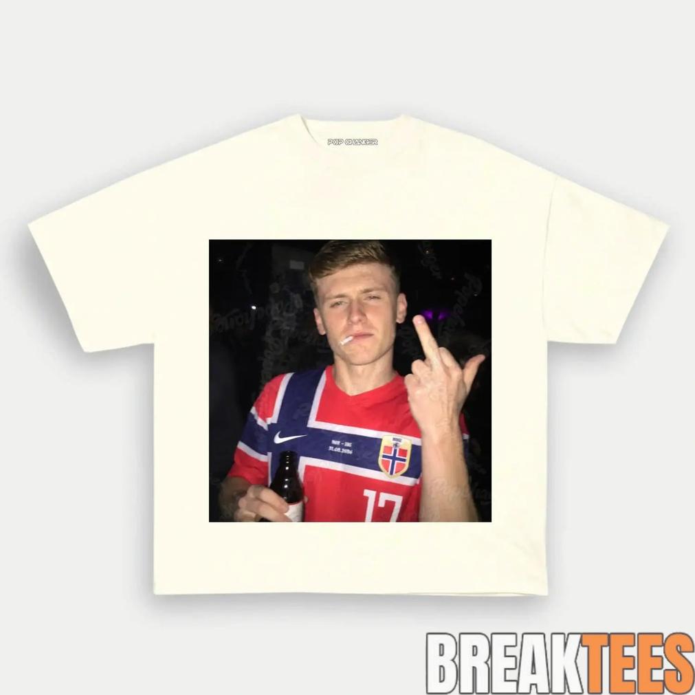 Norway Team Scandinavian Football Fan T-Shirt