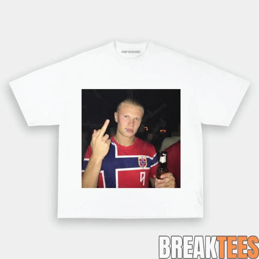 Norway Team Style Football Fan Graphic Shirt