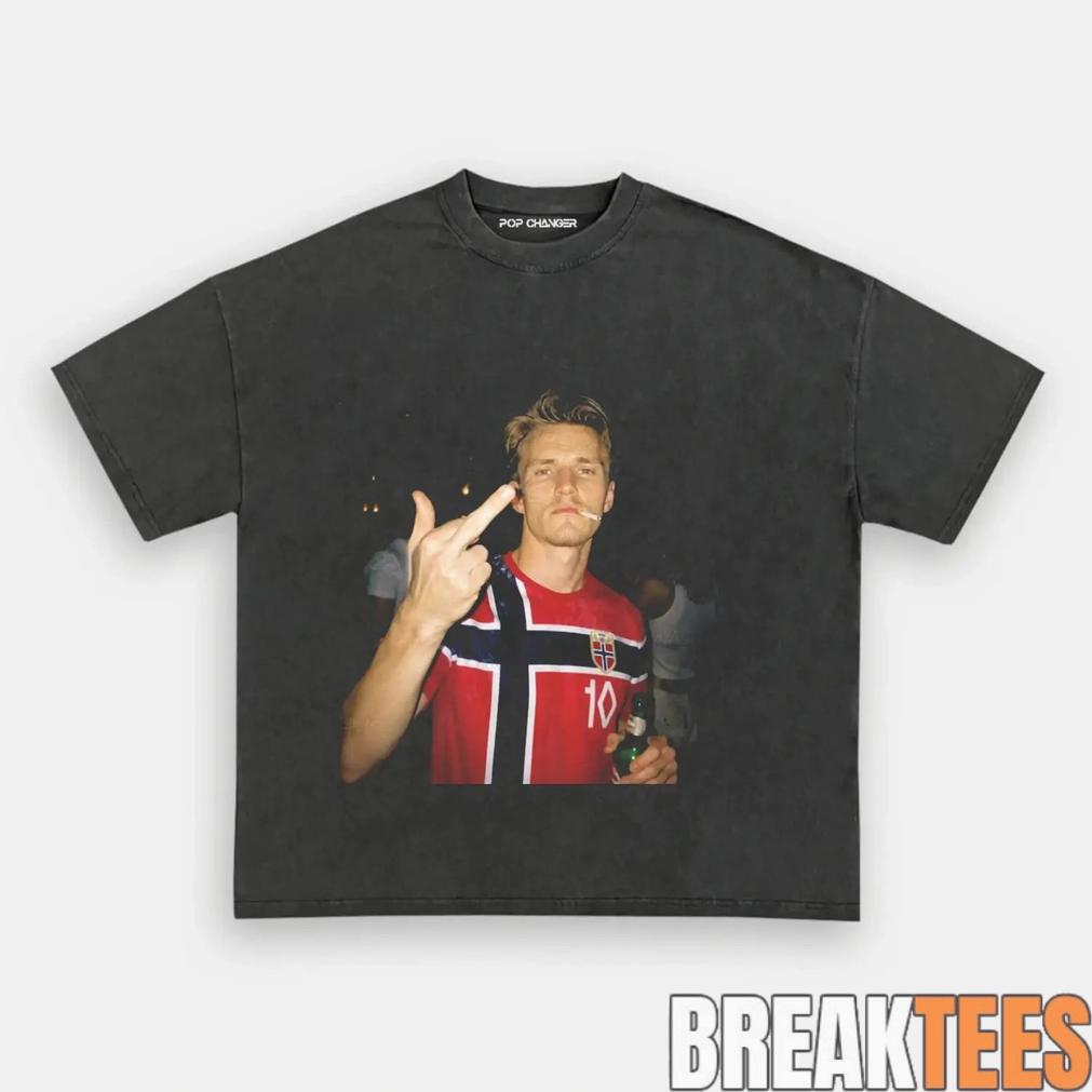 Norway Team Vintage Norway Football Supporter Tee