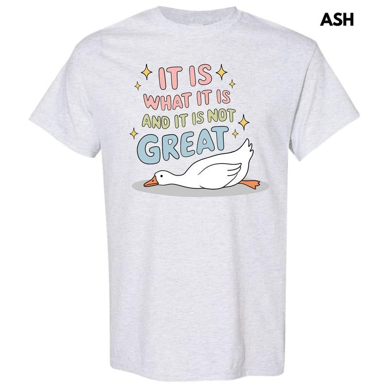 Not Great Goose Gildan Short Sleeve T-Shirt 'NLB' Hoodie, Sweatshirt | HypeDripTees.com