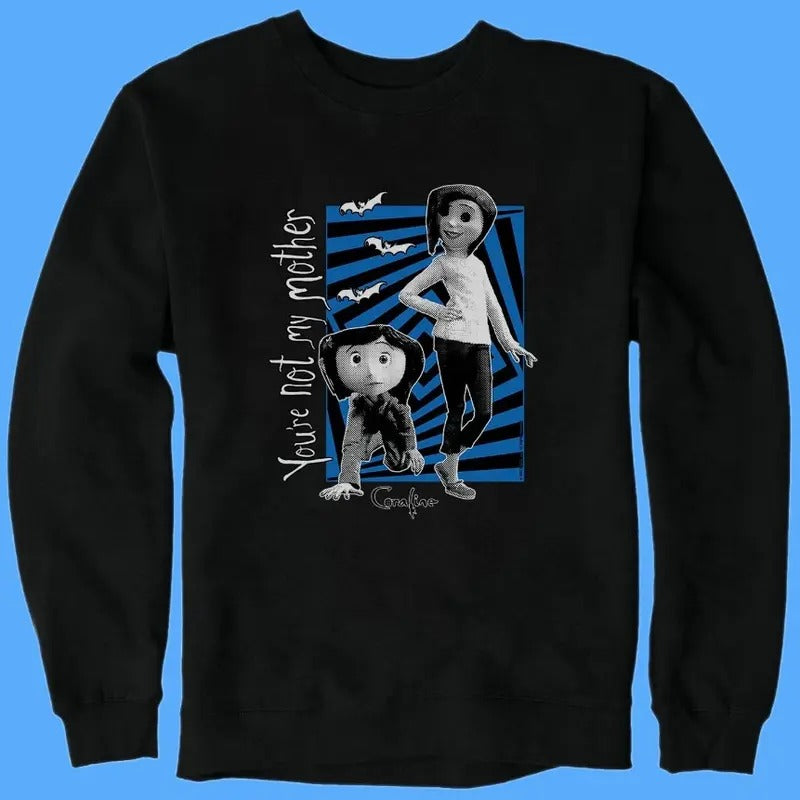 Not Mother Sweatshirt, Coraline Graphic T-Shirt, Best For Movie, Vintage Cart Shirt, dreaming Unisex Hoodie, Coraline...