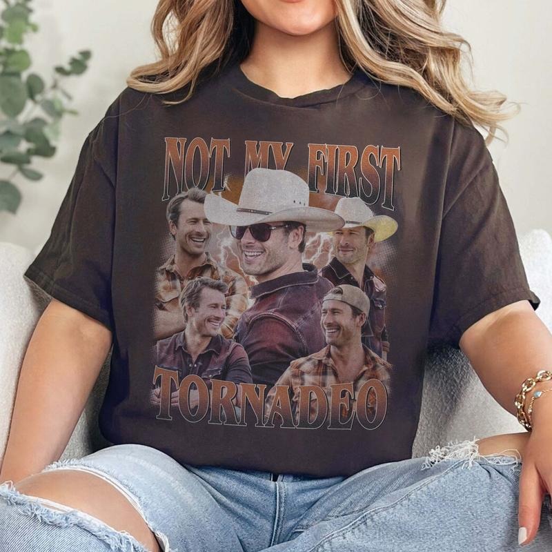 Not My First Tornadeo Glen Powell Twisters T-shirt, Sweatshirt, Hoodie | HypeDripTees.com