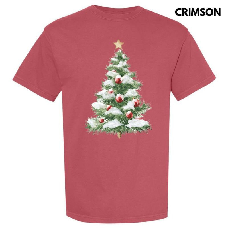 Novelty Christmas Tree Comfort Colors T-Shirt 'NLB' Hoodie, Sweatshirt | HypeDripTees.com