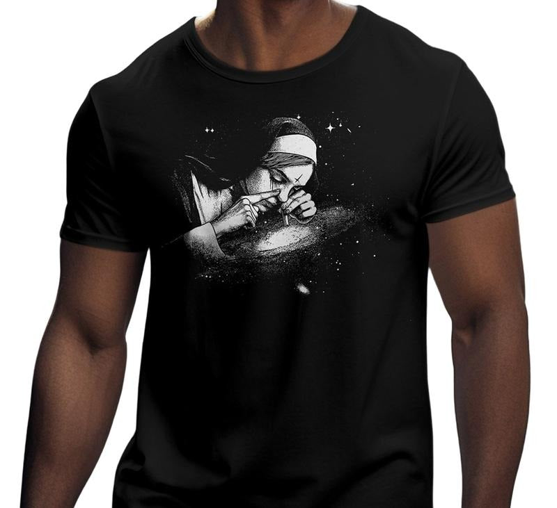 Nun Smoking Dark funny tshirts T-Shirt HipHop Graphic Streetwear Graphic Hoodie, Sweatshirt | HypeDripTees.com