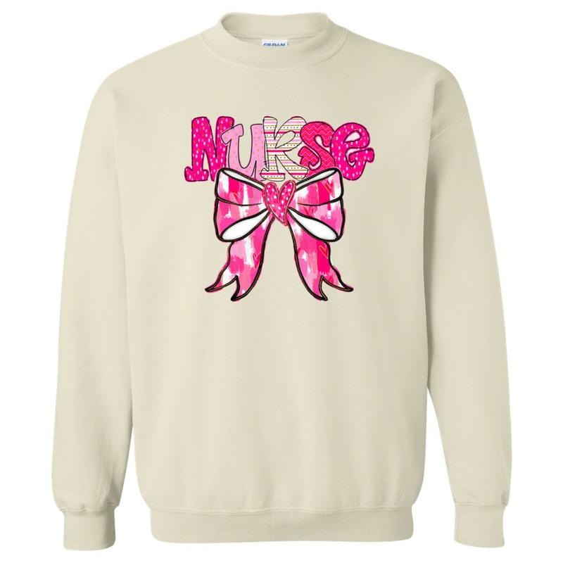Nurse Valentine Coquette Sweatshirt T-Shirts, Hoodie | HypeDripTees.com