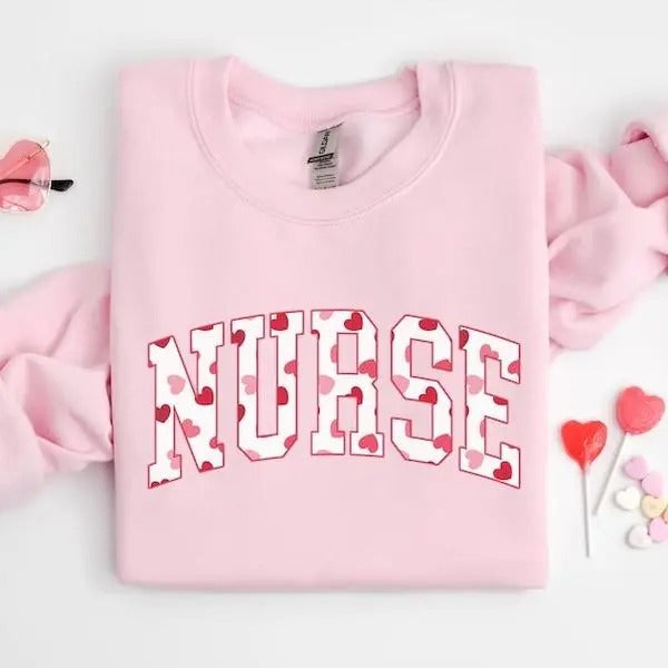 Nurse Valentine Shirt, Valentine Nurse Shirt, RN Valentine T-Shirt, Valentine Nursing Shirt, Nurse Crewneck, Gift For...