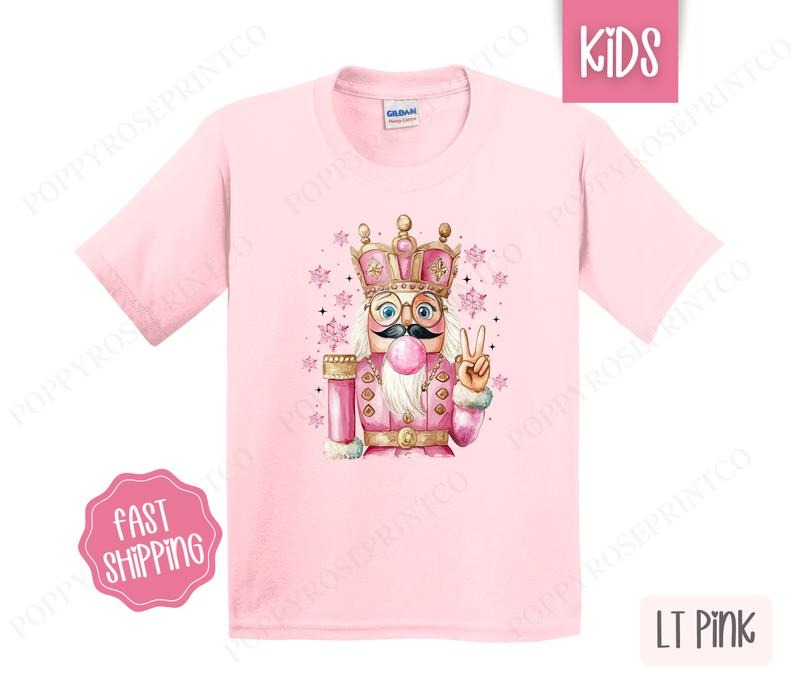 Nutcracker Bubble Tshirt for Kids - Youth Holiday Tee Gildan Hoodie, Sweatshirt | HypeDripTees.com