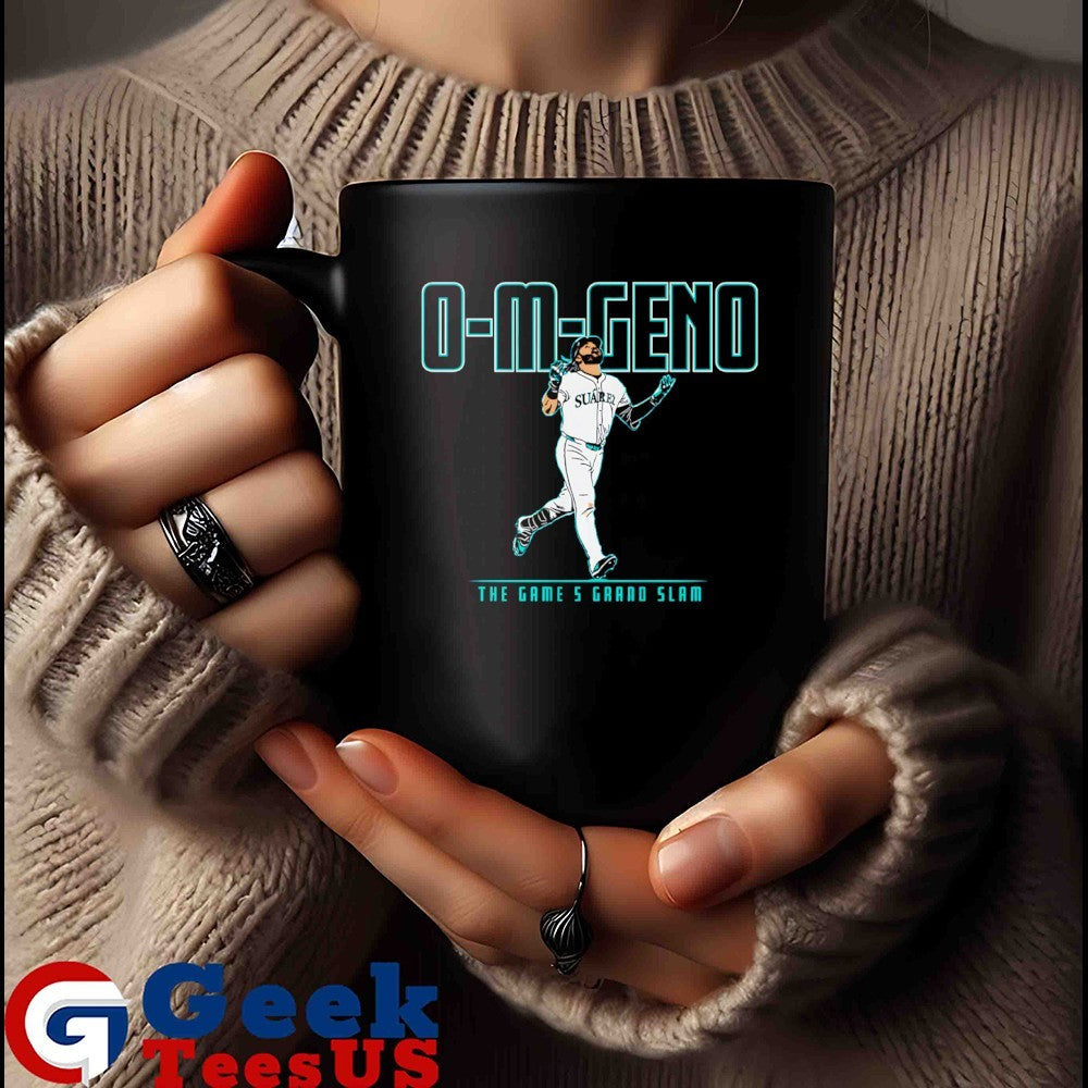 O M Geno the Game 5 Grand Slam Eugenio Suarez Seattle Mariners MLB 2025 shirt