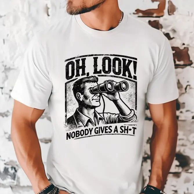 OH, Look, nobody gives a Sh*t Casual Menswear T-shirt men gifts Hoodie, Sweatshirt | HypeDripTees.com