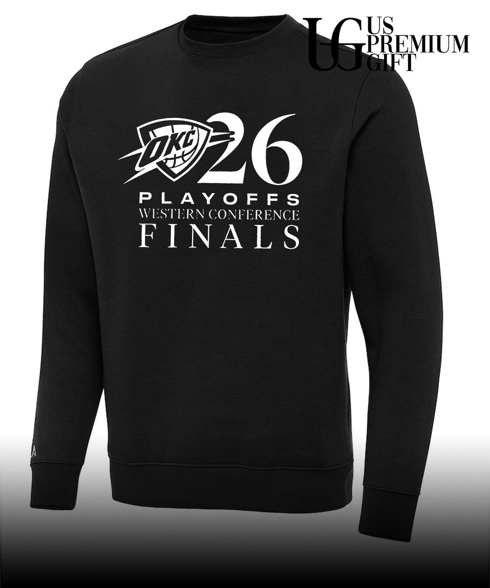 OKC Thunder WinCraft 2026 Western Conference Finals logo shirt