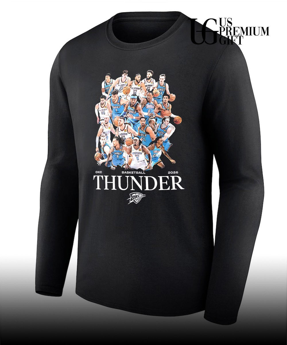 OKC Thunder basketball Team 2026 Playoffs shirt