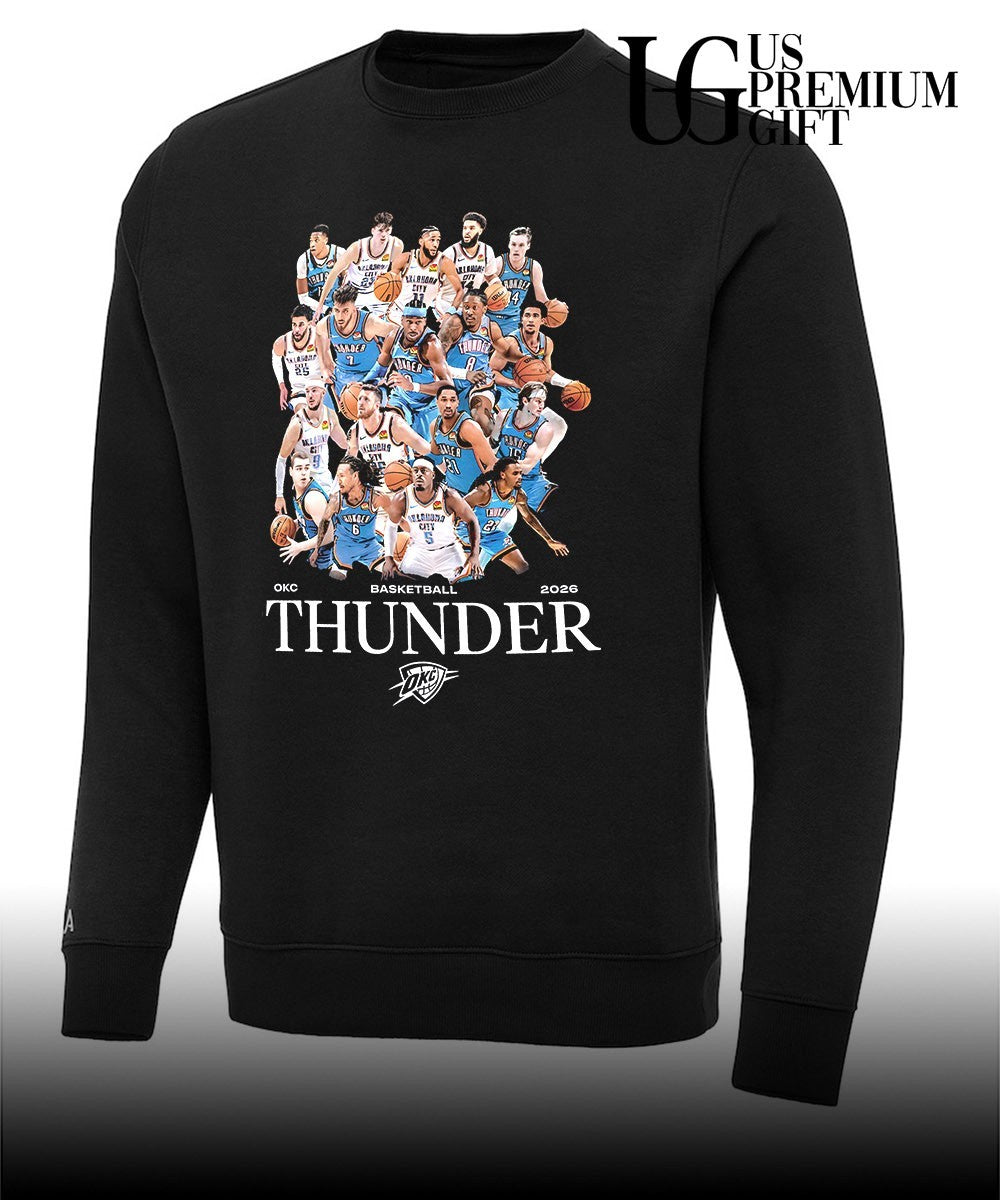 OKC Thunder basketball Team 2026 Playoffs shirt