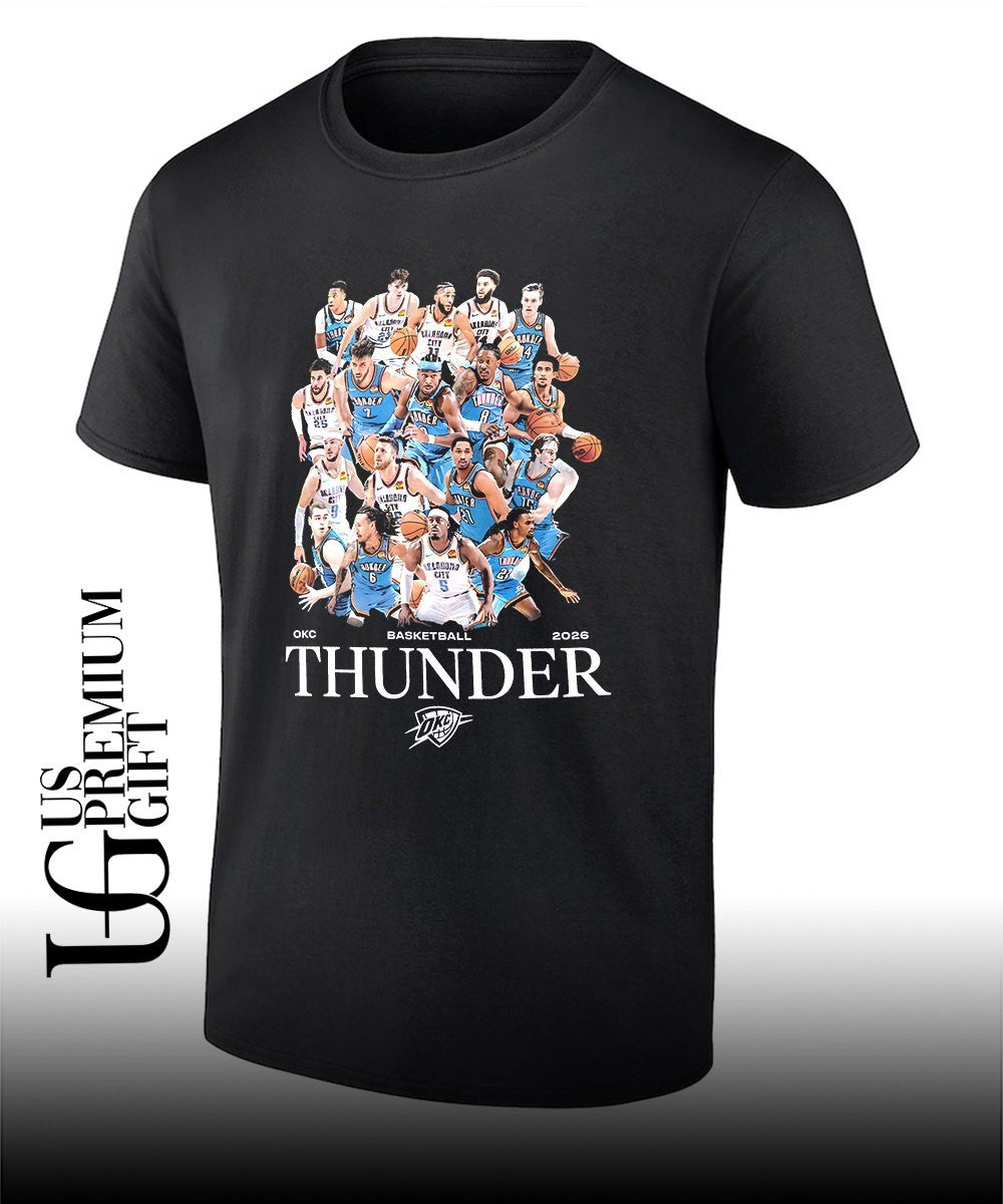 OKC Thunder basketball Team 2026 Playoffs shirt
