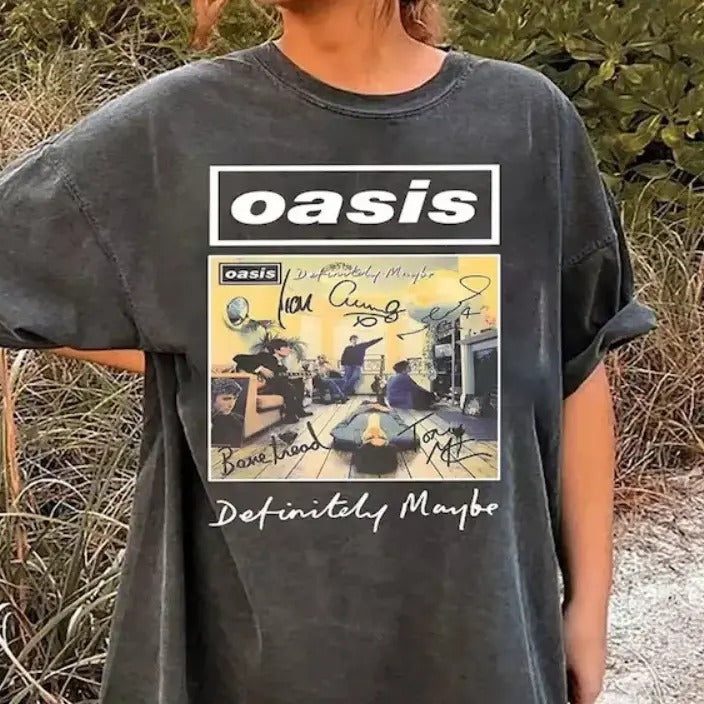 Oasis Shirt Oasis Oasis 2025 Reunion Oasis Reunion Liam Gallagher Noel Gallagher Oasis 90s Band Shirt Oasis T-Shirts, Hoodie, Sweatshirt