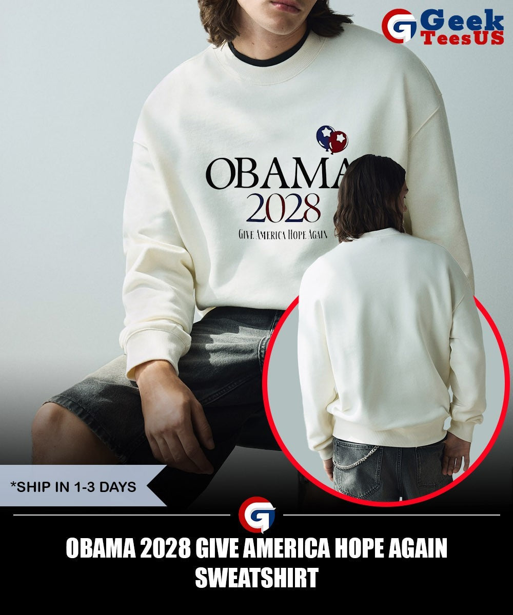 Obama 2028 Give America Hope Again shirt