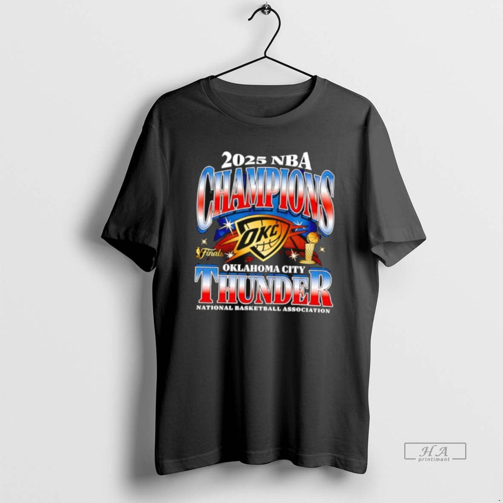 Official 2025 Nba Champions Oklahoma City Thunder Style