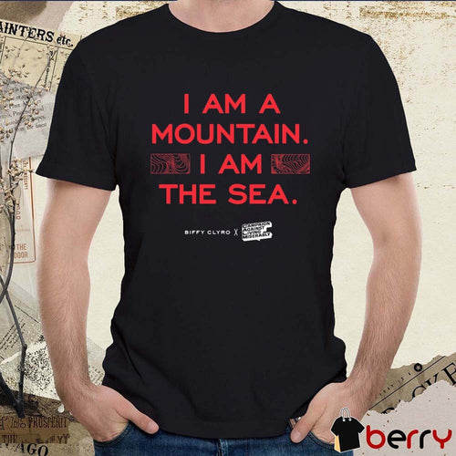 2026 Biffy Clyro X Calm Lifelines I Am A Mountain I Am The Sea t-shirt