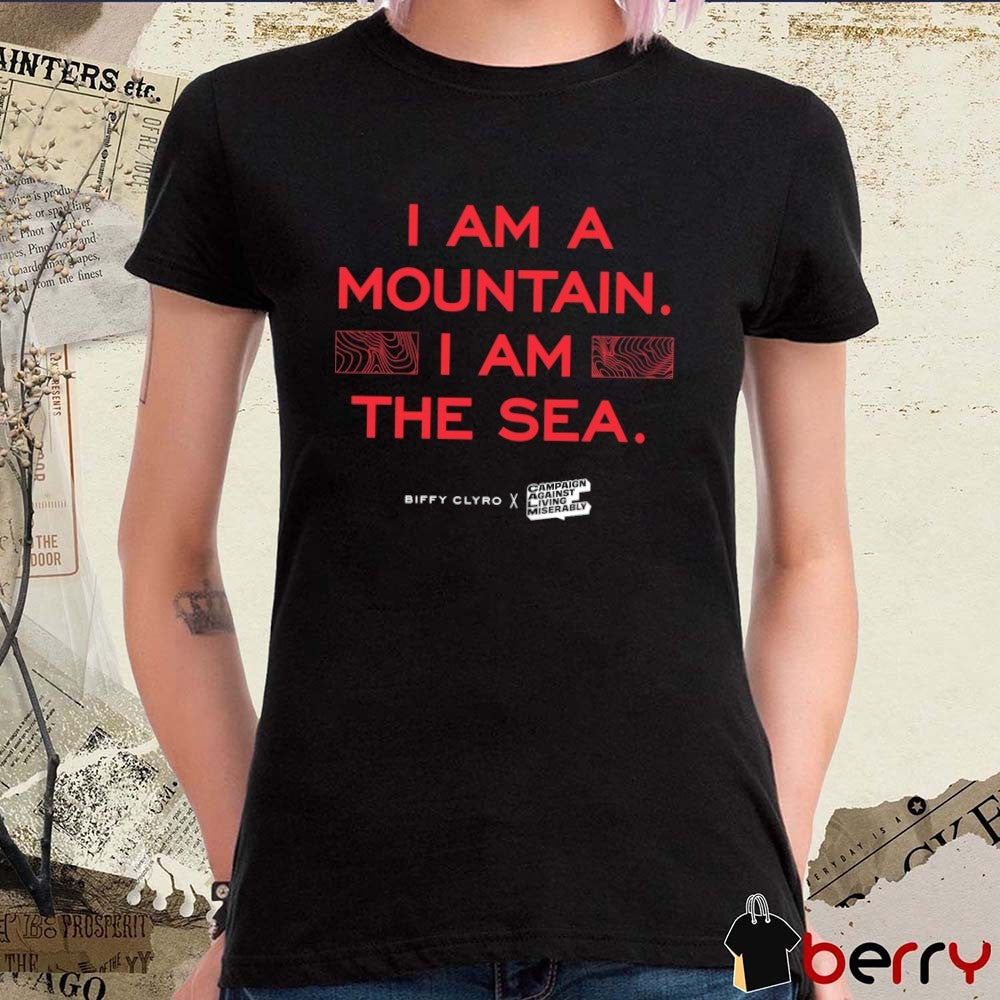 2026 Biffy Clyro X Calm Lifelines I Am A Mountain I Am The Sea t-shirt