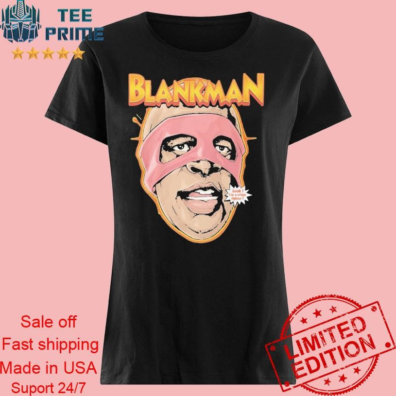 2026 Blankman Crime Fighter Mask Shirt