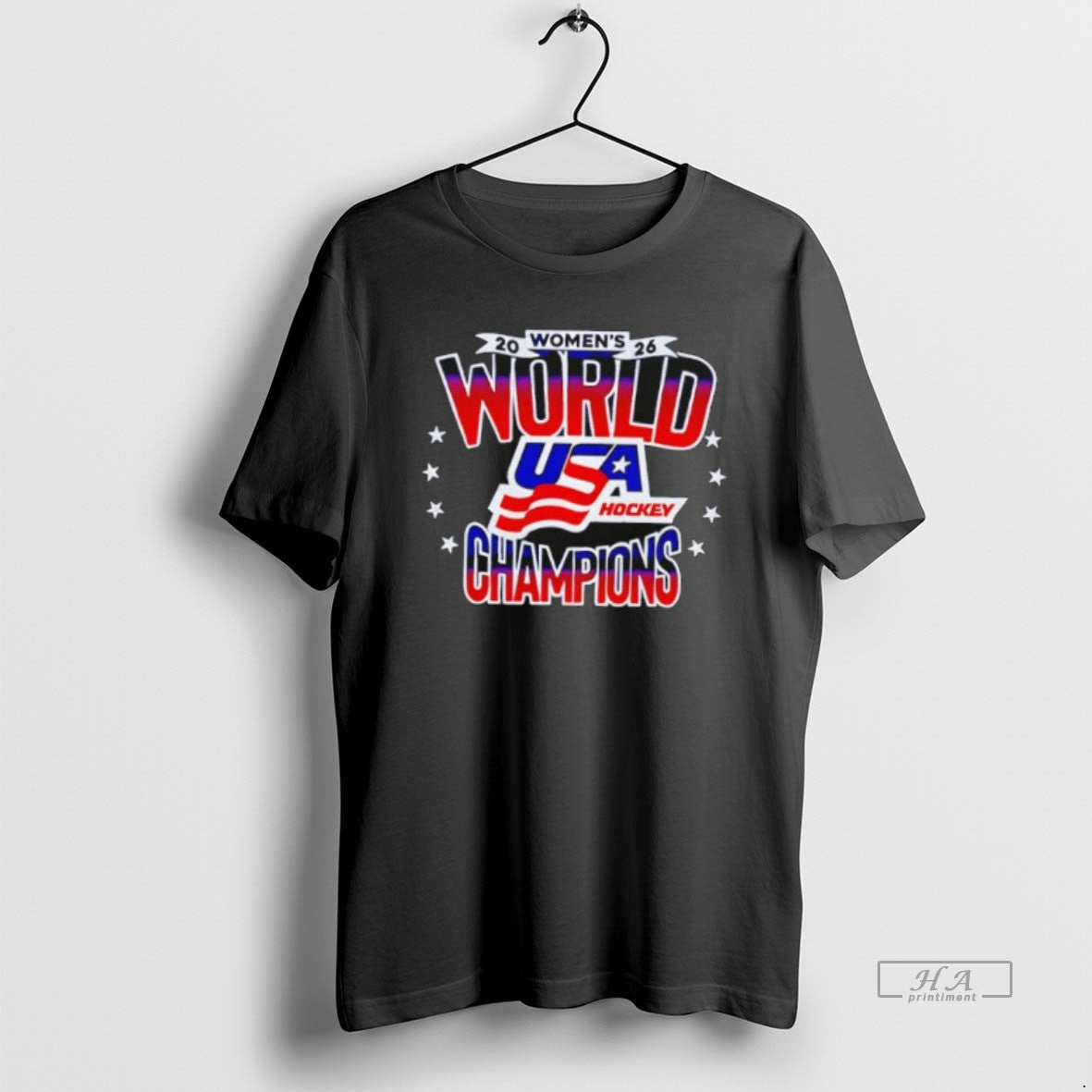 Official 2026 Womens World Usa Hockey Champions Stars Flag T-Shirts, Hoodie, Sweatshirt | HypeDripTees.com